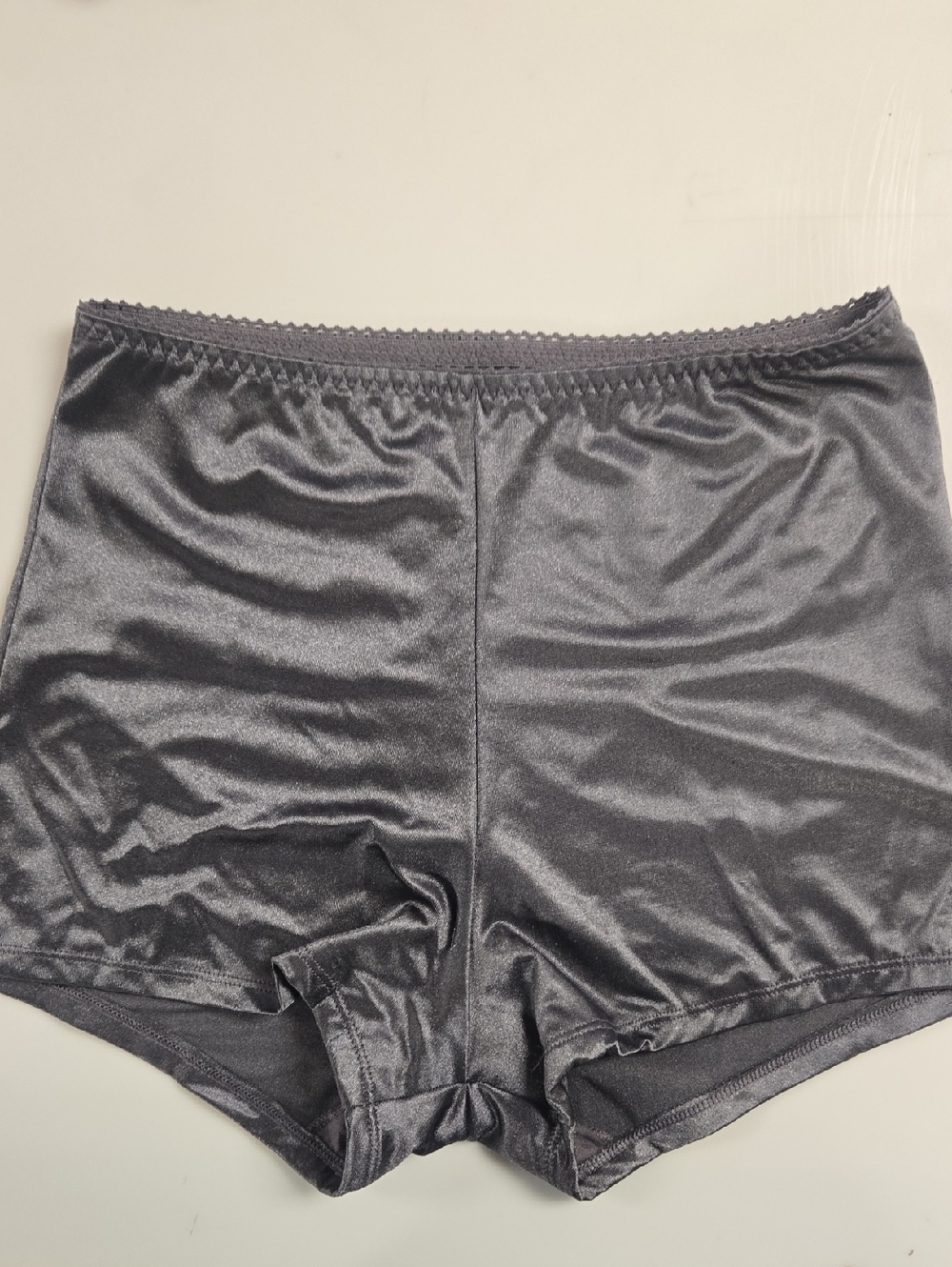 Vassarette Charcoal Gray  Boyshort Panties